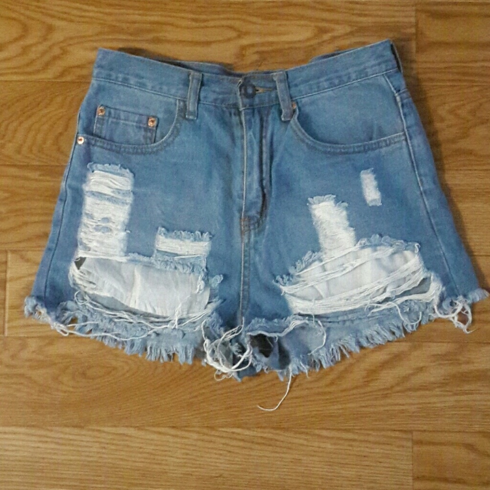 BUNDLE Forever 21 Jean Ripped Shorts and other
